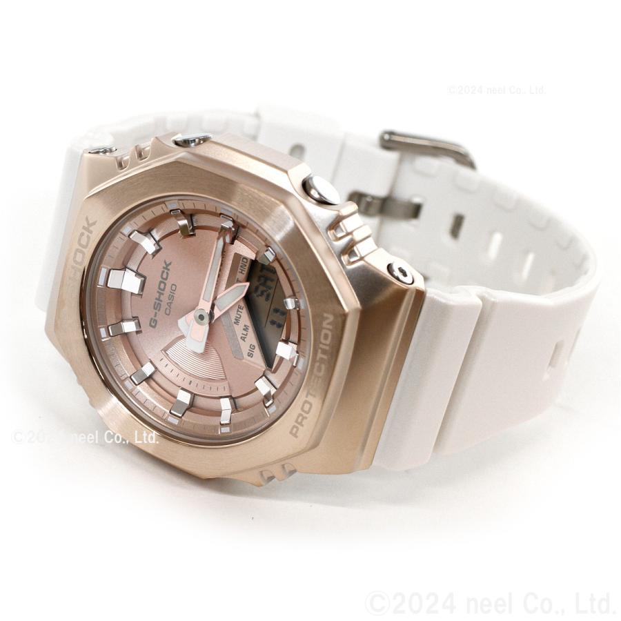 【美品】定価3万円 CASIO G-SHOCK GM-S2100CW-7AJF G-SHOCK Gショック オンライン限定 腕時計 GM-S2100CW-7AJF GM