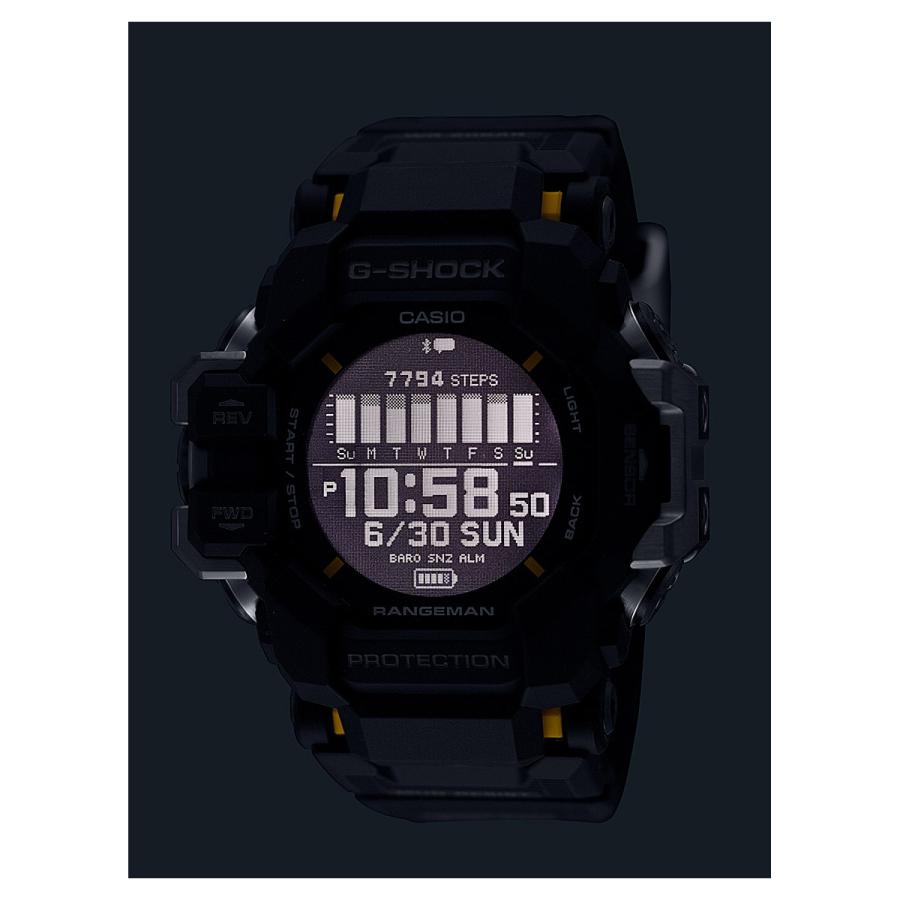 倍々+10倍！最大ポイント35倍！6月5日！Gショック レンジマン G-SHOCK RANGEMAN 電波 ソーラー 腕時計 メンズ GPR-H1000-1JR MASTER OF G ジーショック｜grandseiko｜14