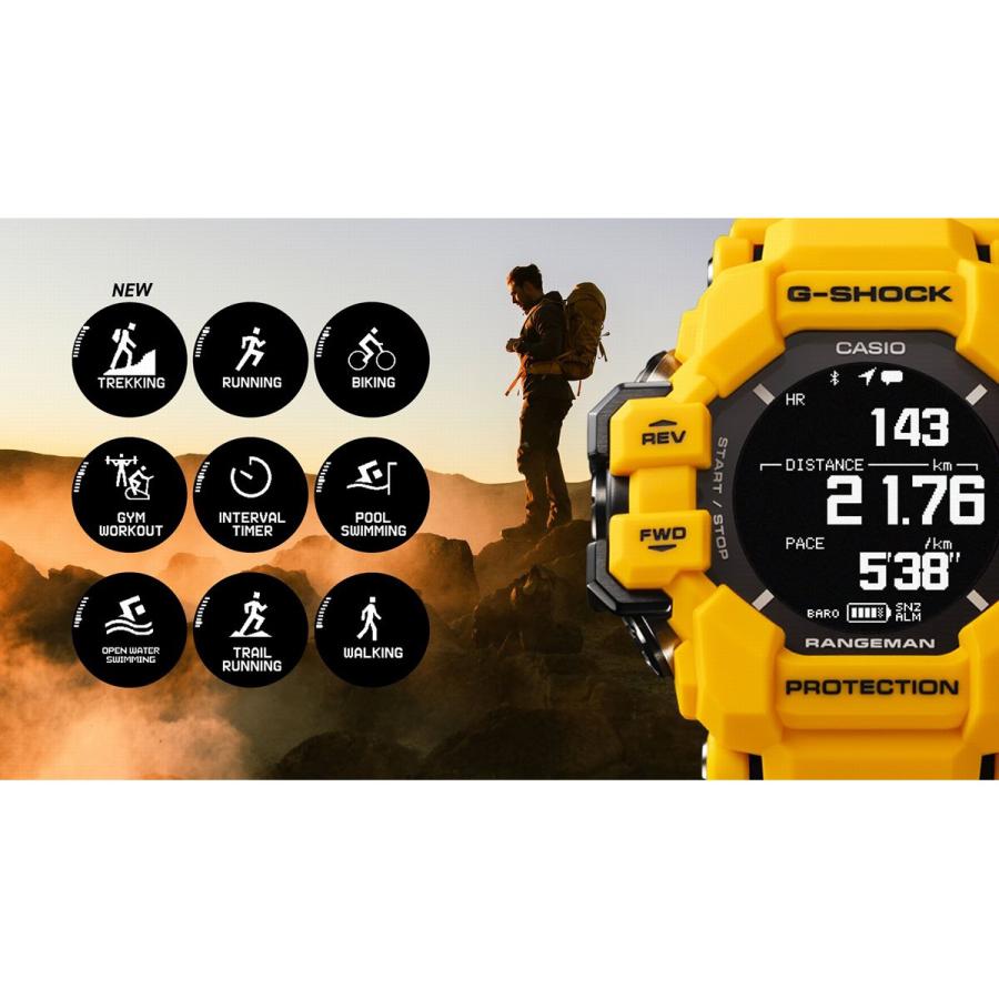 倍々+10倍！最大ポイント31倍！本日限定！Gショック レンジマン G-SHOCK RANGEMAN 電波 ソーラー 腕時計 メンズ GPR-H1000-1JR MASTER OF G ジーショック｜grandseiko｜20