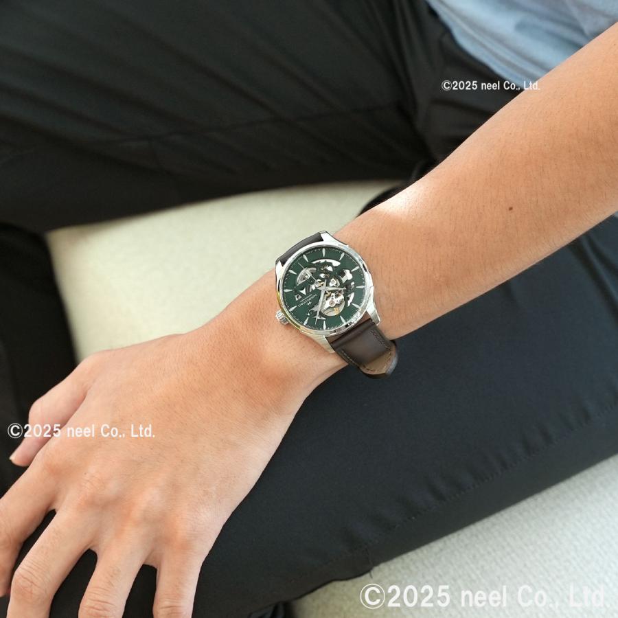 （7月から値上）（ノベルティー付き）ハミルトン HAMILTON ジャズマスター スケルトン オート H42535560 腕時計 自動巻 正規品の画像