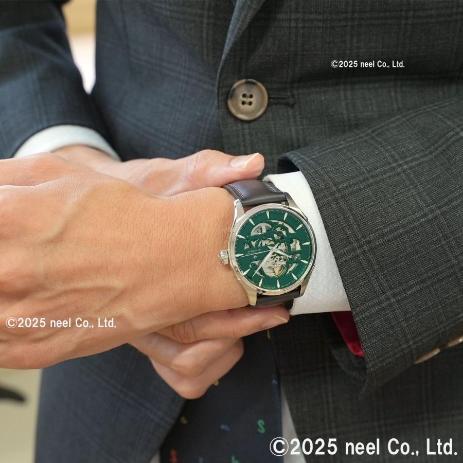 （7月から値上）（ノベルティー付き）ハミルトン HAMILTON ジャズマスター スケルトン オート H42535560 腕時計 自動巻 正規品の画像