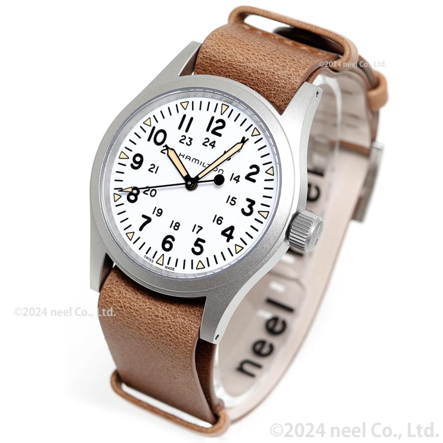 （7月から値上）ハミルトン HAMILTON カーキ フィールド メカニカル 38mm H69439511 腕時計 メンズ 機械式 手巻き 正規品の画像
