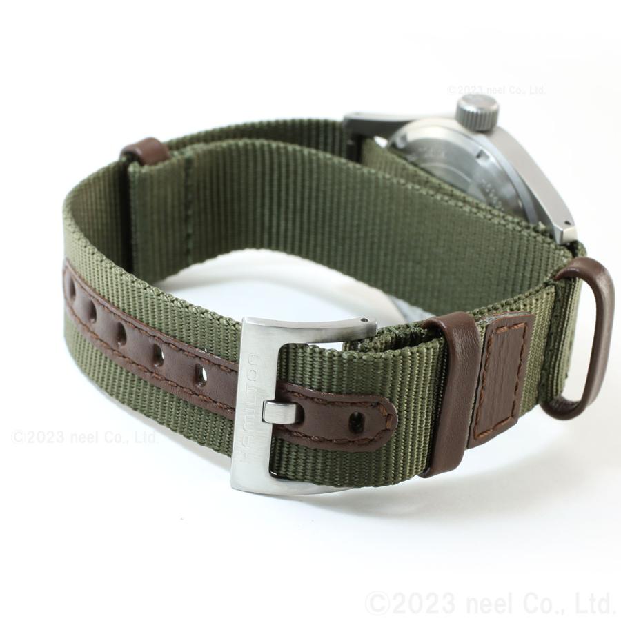 Hamilton カーキ フィールド Mechanical　H69439931 Khaki Field Mechanical 38mm - Dial color:Black - H69439931