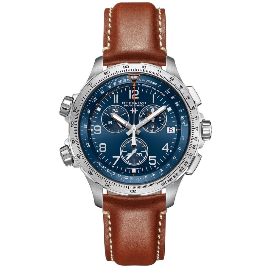 （7月から値上）ハミルトン HAMILTON カーキ アビエーション X-ウィンド GMT クロノ クォーツ H77922541 腕時計 正規品の画像