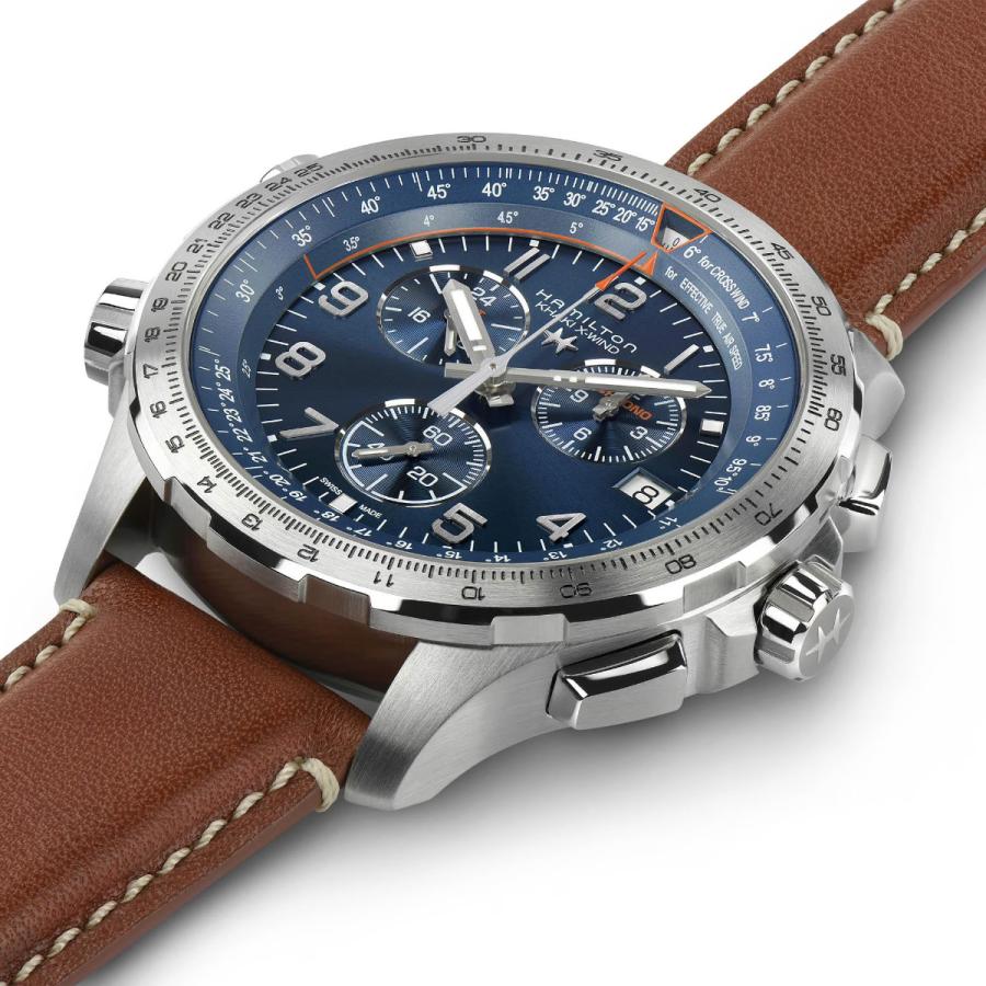 （7月から値上）ハミルトン HAMILTON カーキ アビエーション X-ウィンド GMT クロノ クォーツ H77922541 腕時計 正規品の画像