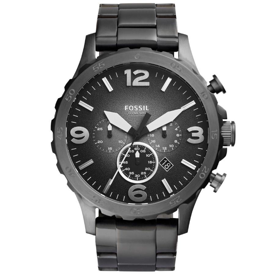 FOSSIL（フォッシル） 腕時計 メンズ NATE クロノグラフ スモーク 