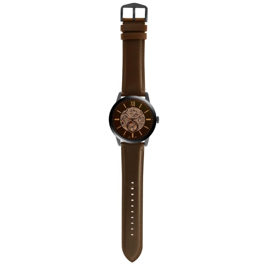 TOWNSMAN フォッシル FOSSIL 腕時計 メンズ 自動巻き 48mm ブラウンレザーウォッチ ME3155 : NEEL 横浜 ...