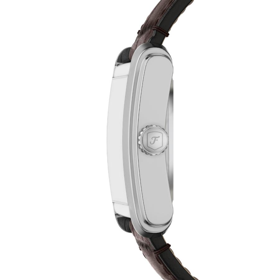 （ノベルティー付き）フォッシル FOSSIL 腕時計 自動巻き CARRAWAY オートマティック クロコレザー ME3272の画像