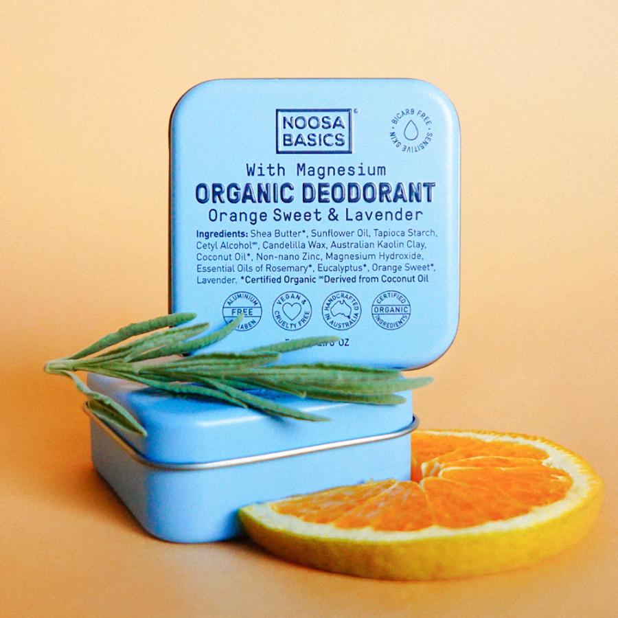 NOOSA BASICS ボディバター スウィートオレンジ＆ラベンダー 50g×3点【送料無料】の画像