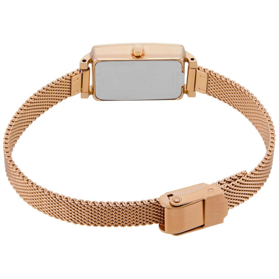 ★スカーゲン 四角い 腕時計 レディース ブランド SKW3148 SKAGEN（スカーゲン） 腕時計 レディース HAGEN MICRO 二針 ローズ
