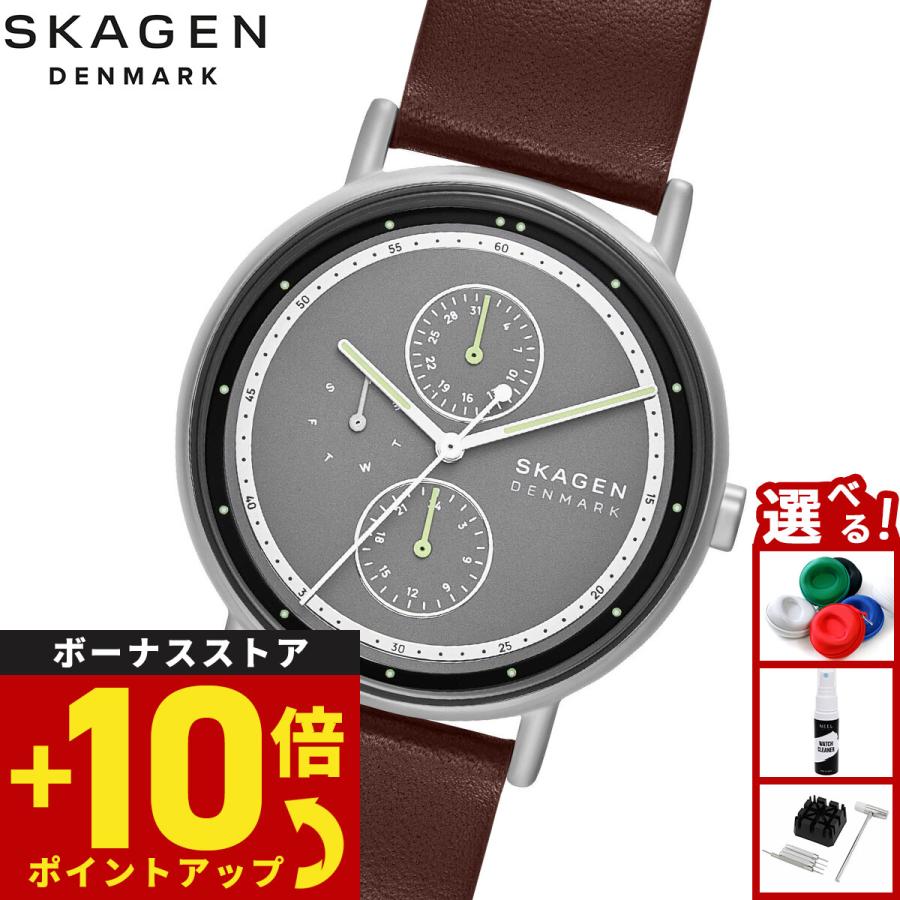SIGNATUR （ノベルティー付き）スカーゲン SKAGEN 腕時計 メンズ