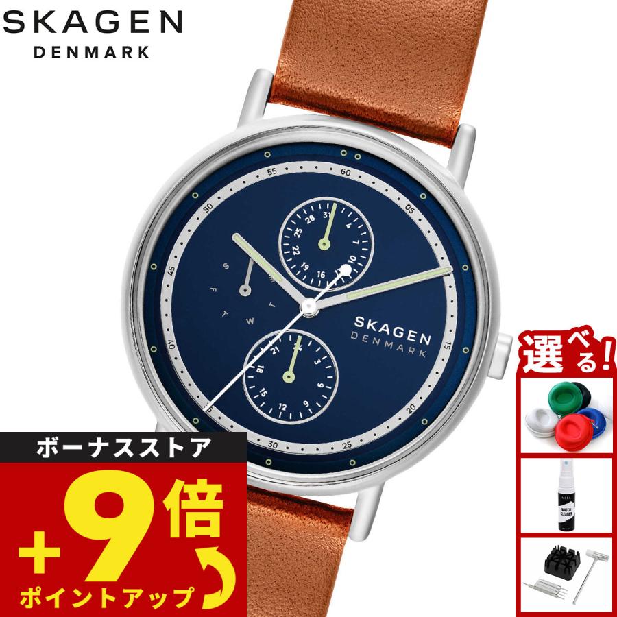 SIGNATUR （ノベルティー付き）スカーゲン SKAGEN 腕時計 メンズ 