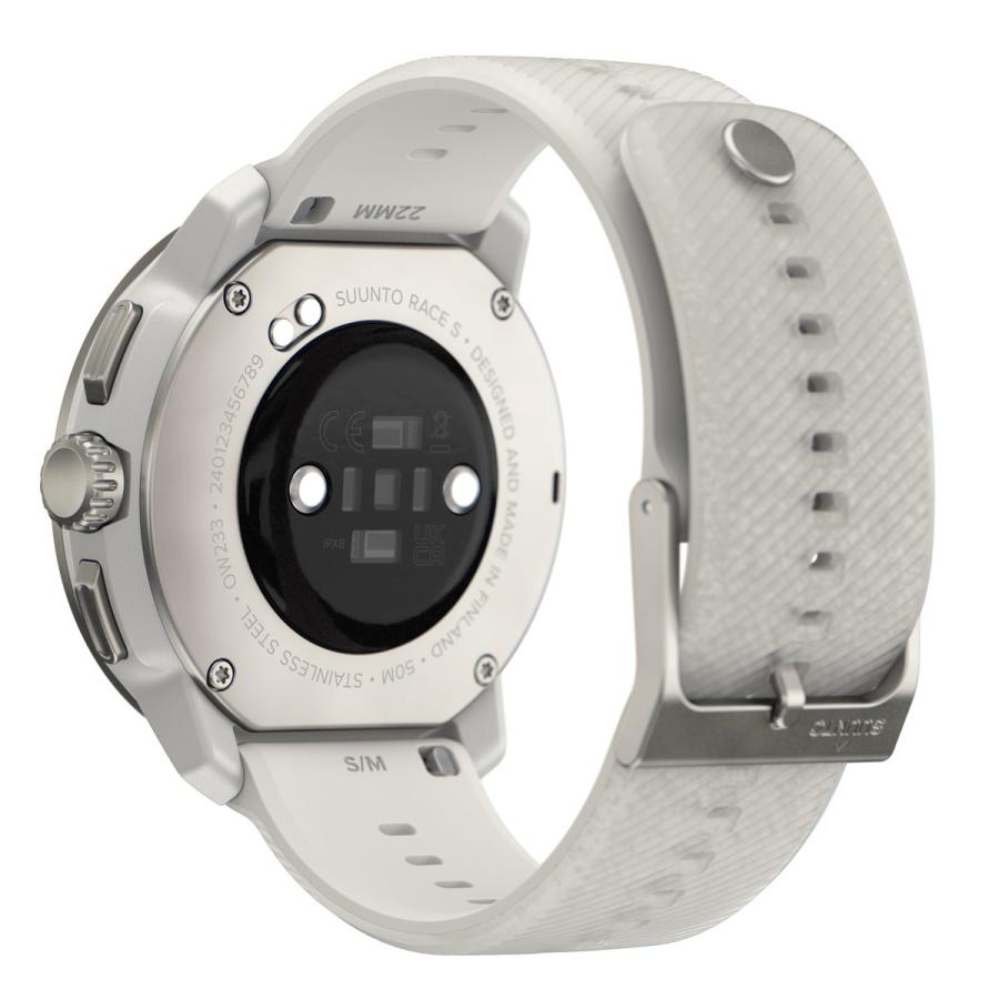 スント SUUNTO RACE S POWDER GRAY レース エス パウダーグレイ スマートウォッチ 腕時計 SS051097000の画像