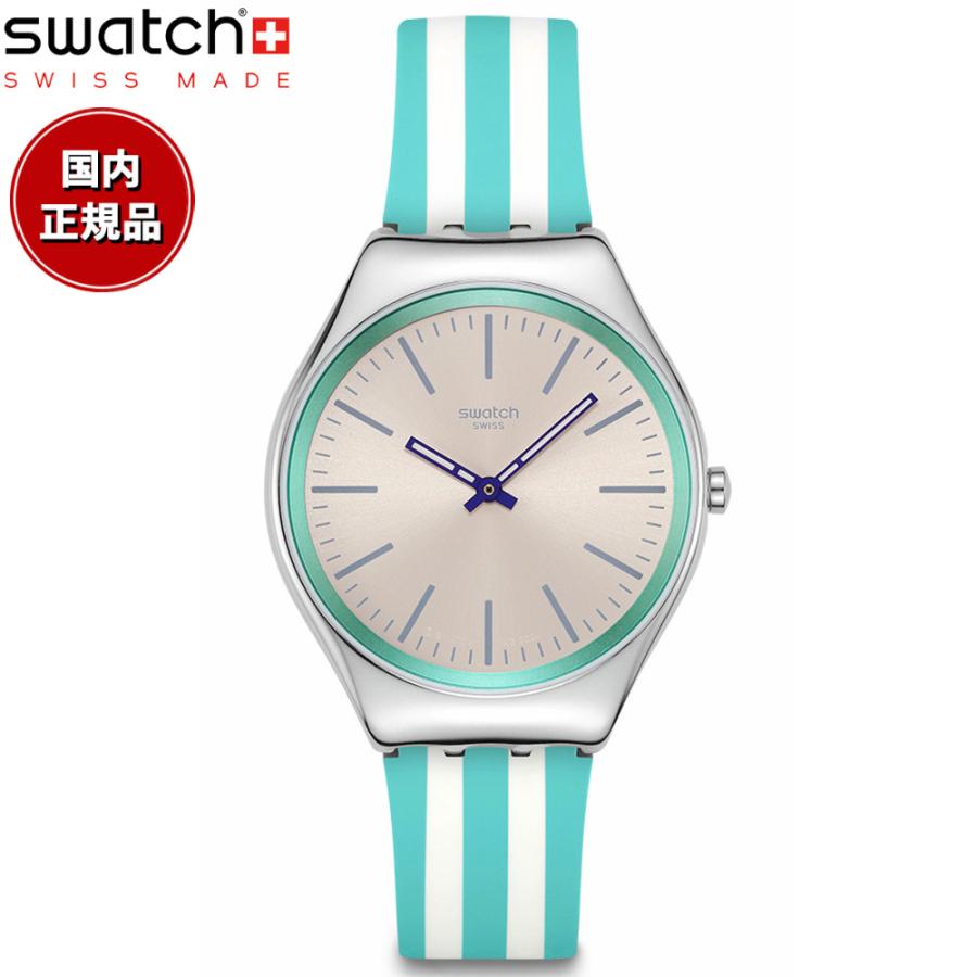 SKIN(Swatch) swatch スウォッチ 腕時計 レディース スキン SKIN BEACH 