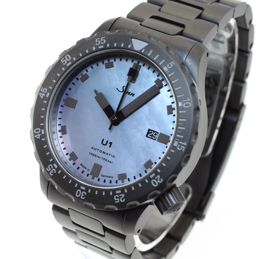 Sinn ジン U1.S.Perlmutt.S 自動巻 限定モデル 腕時計 メンズ ダイバーズウォッチ ステンレスバンド ドイツ製｜grandseiko｜02