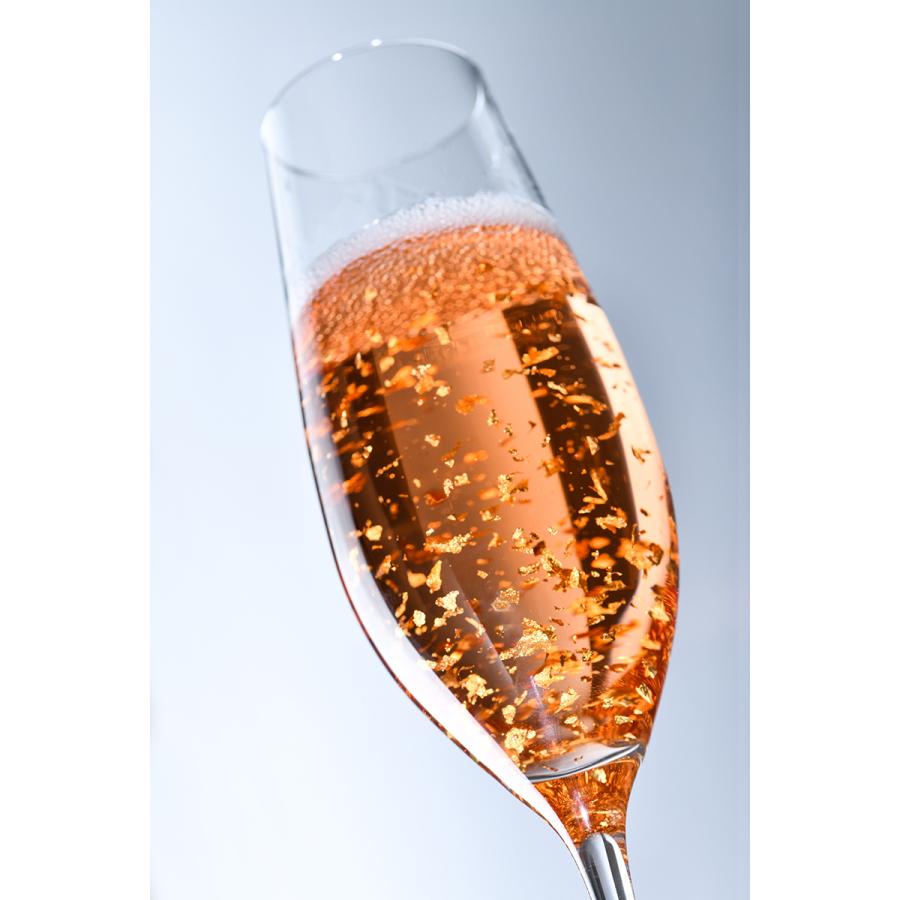 フェリスタス ロゼ ゴールド 金箔入りスパークリングワイン ギフト 箱入 ドイツ 辛口 750ml×12本の画像