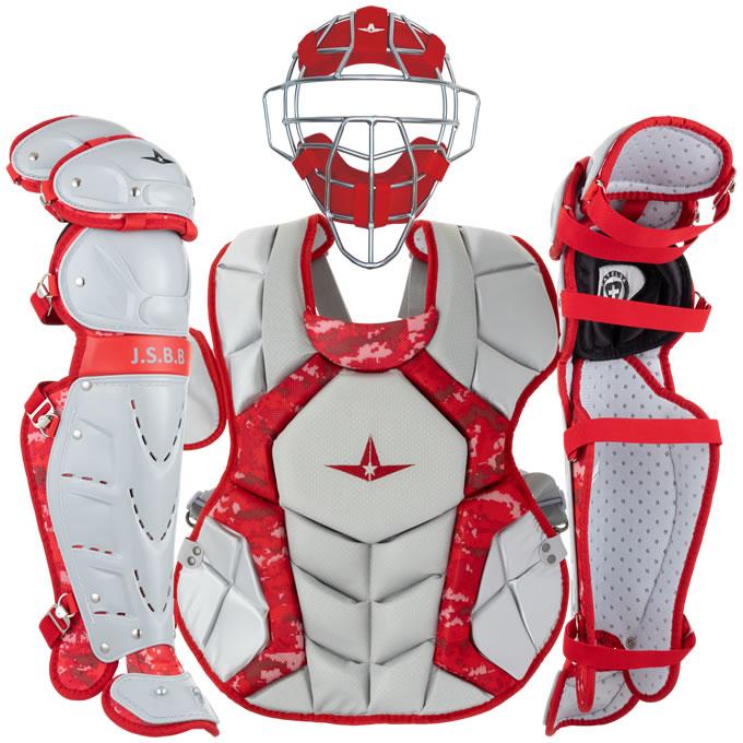 即日発送可】ALL-STAR（オールスター） 一般軟式キャッチャー防具 3点