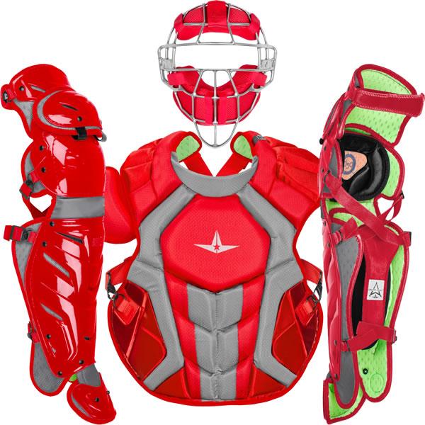 即日発送可】ALL-STAR（オールスター） 硬式キャッチャー防具 3点