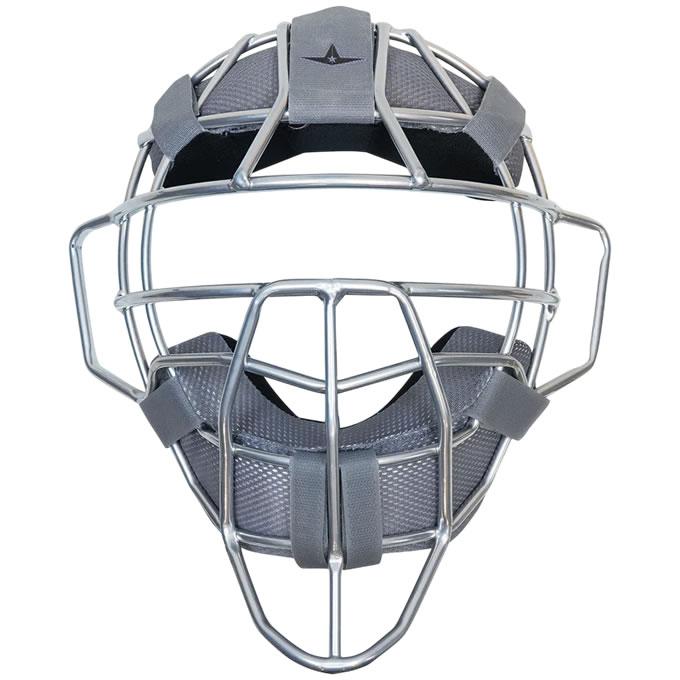 ALL-STAR（オールスター） UM40RS 軟式審判用マスク シルバー