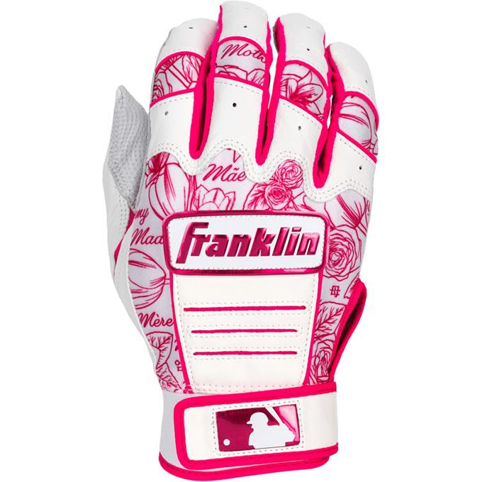 【即日発送可】＜メール便対応＞フランクリン（Franklin） 20364 バッティング手袋 両手用 MLB CFX PRO MOTHER'S DAY BATTING GLOVES バッティンググローブ 野球｜grandslam｜04