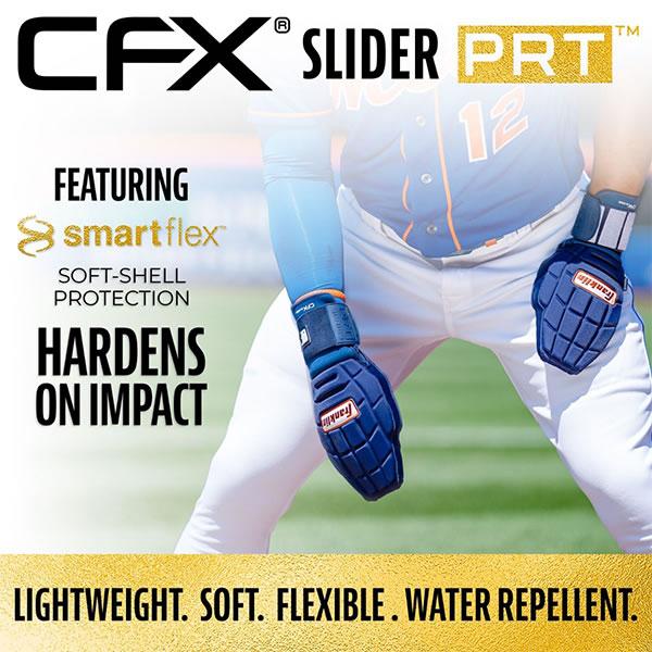 【即日発送可】フランクリン（Franklin） 23555C2 スライディングミット 左右兼用 CFX PRT PROTECTIVE SLIDING MITT リバーシブルデザイン 1個入 走塁手袋 野球の画像