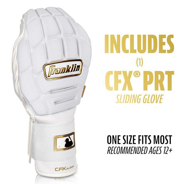 【即日発送可】フランクリン（Franklin） 23555C2 スライディングミット 左右兼用 CFX PRT PROTECTIVE SLIDING MITT リバーシブルデザイン 1個入 走塁手袋 野球の画像