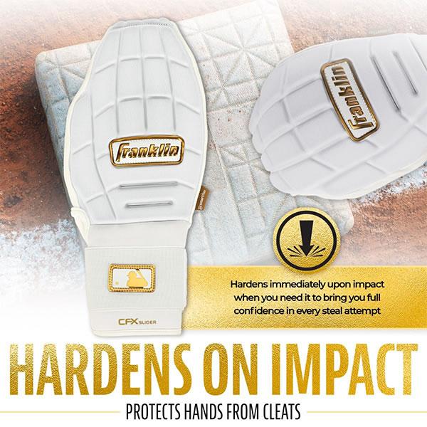 【即日発送可】フランクリン（Franklin） 23555C2 スライディングミット 左右兼用 CFX PRT PROTECTIVE SLIDING MITT リバーシブルデザイン 1個入 走塁手袋 野球の画像