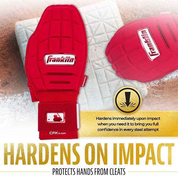 【あすつく対応】フランクリン（Franklin） 23555C3 スライディングミット 左右兼用 1個入り CFX PRT PROTECTIVE SLIDING MITT リバーシブルデザイン 走塁手袋｜grandslam｜08