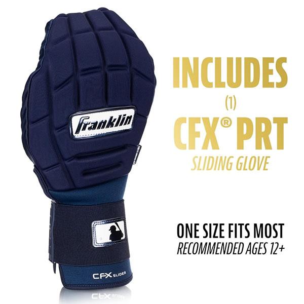 【即日発送可】フランクリン（Franklin） 23555C4 スライディングミット 左右兼用 1個入 CFX SLIDER PRT PROTECTIVE SLIDING GLOVE リバーシブル 走塁手袋 野球の画像