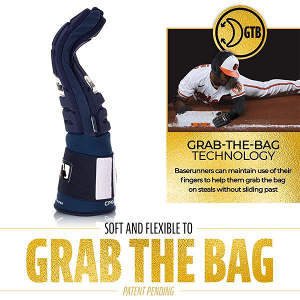 【即日発送可】フランクリン（Franklin） 23555C4 スライディングミット 左右兼用 1個入 CFX SLIDER PRT PROTECTIVE SLIDING GLOVE リバーシブル 走塁手袋 野球の画像