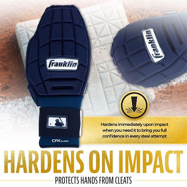 【即日発送可】フランクリン（Franklin） 23555C4 スライディングミット 左右兼用 1個入 CFX SLIDER PRT PROTECTIVE SLIDING GLOVE リバーシブル 走塁手袋 野球の画像