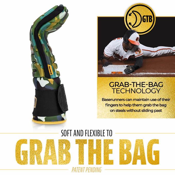 【即日発送可】フランクリン（Franklin） 23555C7 スライディングミット 左右兼用 1個入 CFX SLIDER PRT PROTECTIVE SLIDING GLOVE リバーシブル 走塁手袋 野球の画像