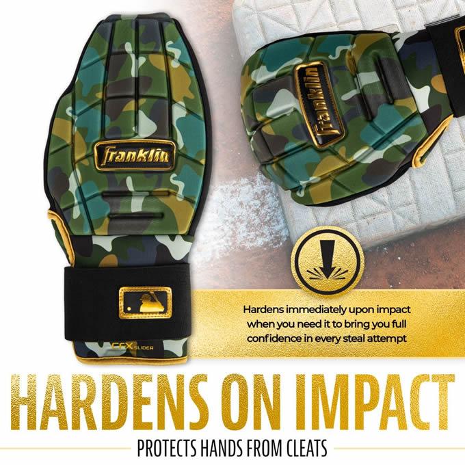 【即日発送可】フランクリン（Franklin） 23555C7 スライディングミット 左右兼用 1個入 CFX SLIDER PRT PROTECTIVE SLIDING GLOVE リバーシブル 走塁手袋 野球の画像