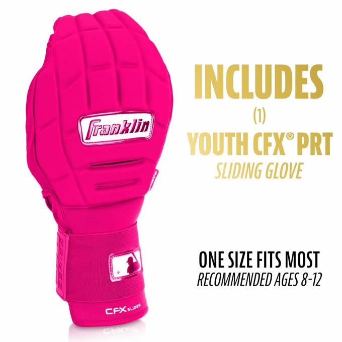 【即日発送可】フランクリン（Franklin） 23555C9スライディングミット 左右兼用 1個入 CFX SLIDER PRT PROTECTIVE SLIDING GLOVE リバーシブル 走塁手袋 野球の画像