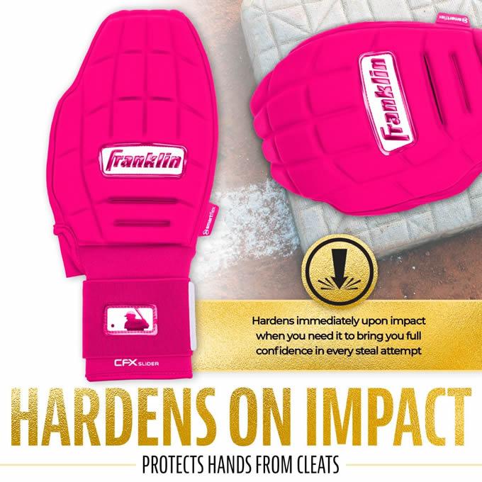 【即日発送可】フランクリン（Franklin） 23555C9スライディングミット 左右兼用 1個入 CFX SLIDER PRT PROTECTIVE SLIDING GLOVE リバーシブル 走塁手袋 野球の画像