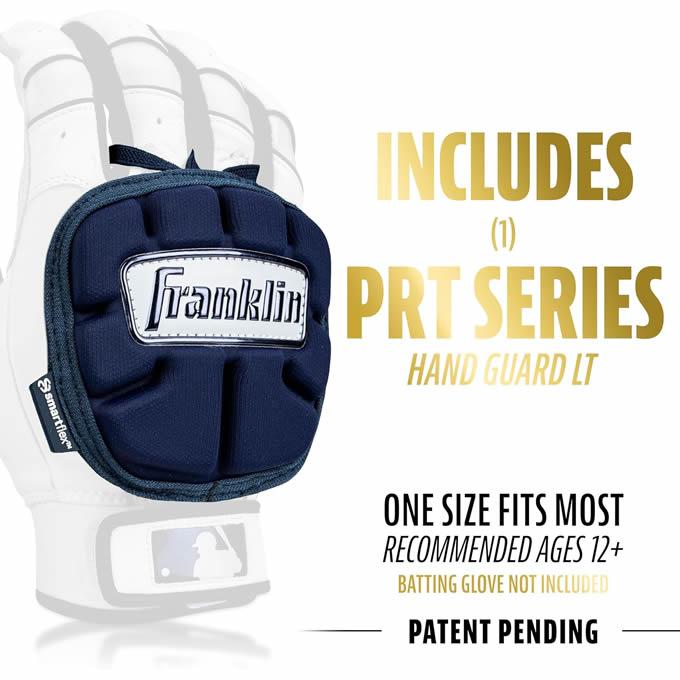 【あすつく対応】フランクリン（Franklin） 23565C4 手甲ガード ショートタイプ 左右兼用 PRT PROTECTIVE HAND GUARD LT- ADULT ネイビー 野球｜grandslam｜07