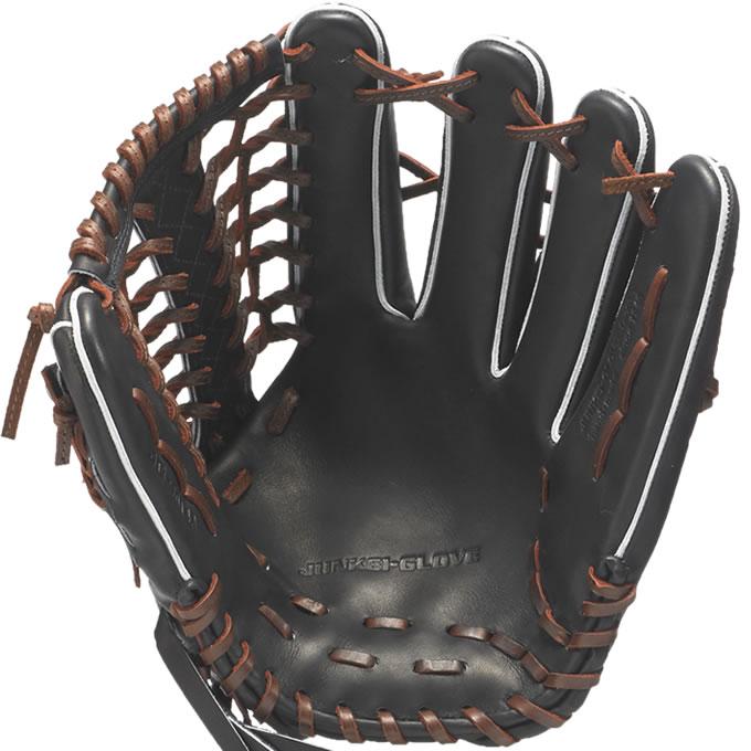 ジュンケイ　軟式用　外野手用　JG-701R BLK 日本製　未使用 JUNKEI-GLOVE（ジュンケイグラブ） 【即日発送可】ジュンケイグラブ