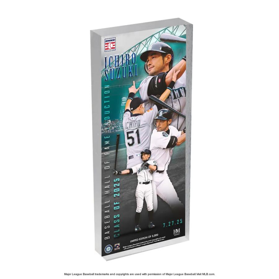 【イチローカード付き】イチロー 殿堂入り記念 ブロックアート MLB公式 楽天市場】【予約】イチロー MLB 殿堂入り記念 ブロックアート