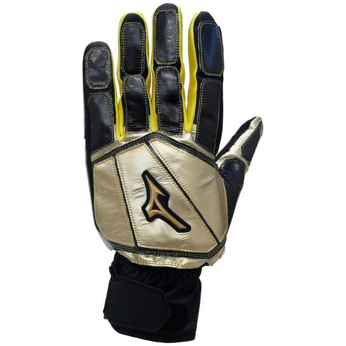 【即日発送可】＜メール便対応＞ミズノ（MIZUNO） 1EJET130 走塁用手袋 両手用 ミズノプロ フリーサイズ 単独水洗い可 GSオリジナル MizunoPro MP GS03 野球の画像