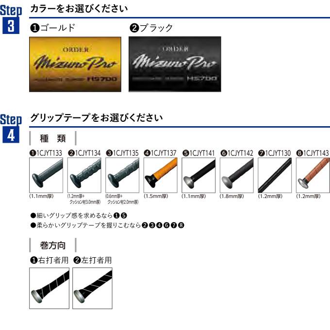 MIZUNO（ミズノ） ＜受注生産＞ 1CJMH90300 硬式用金属製オーダー