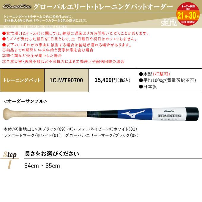 限定　ミズノ　オーダートレーニングバット 楽天市場】プレゼントにも人気！オーダーで作るトレーニング