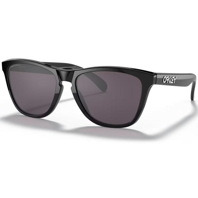 【即日発送可】OAKLEY（オークリー） OO9245-7554 Frogskins Low Bridge Fit フロッグスキン ローブリッジフィット Prizm Grey/Polished Black サングラスの画像