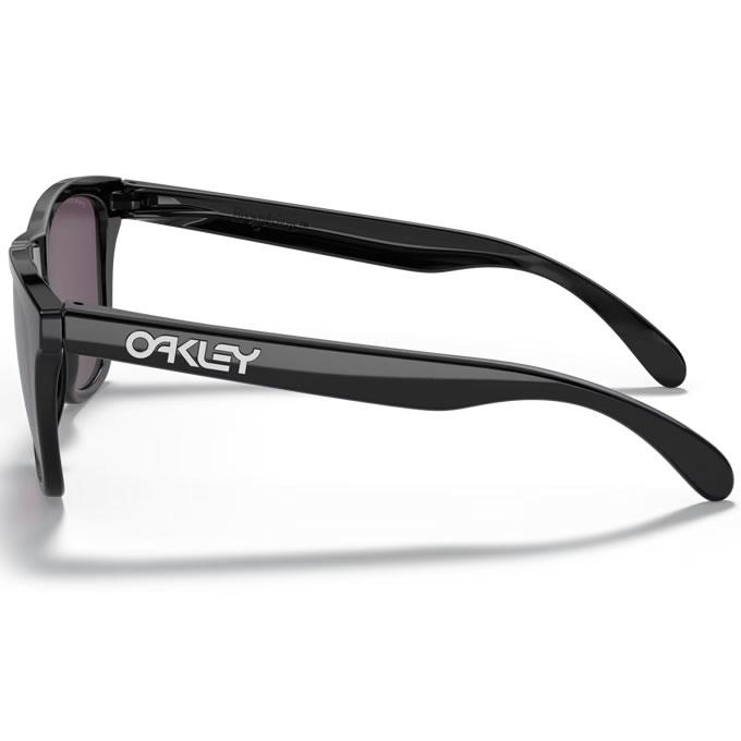 【即日発送可】OAKLEY（オークリー） OO9245-7554 Frogskins Low Bridge Fit フロッグスキン ローブリッジフィット Prizm Grey/Polished Black サングラスの画像