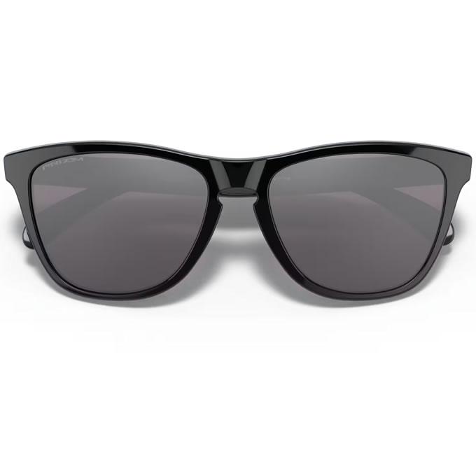 【即日発送可】OAKLEY（オークリー） OO9245-7554 Frogskins Low Bridge Fit フロッグスキン ローブリッジフィット Prizm Grey/Polished Black サングラスの画像