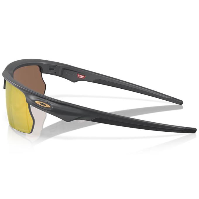 【即日発送可】OAKLEY（オークリー） OO9400-1268 BISPHAERA バイスファエラ PRIZM 24K POLARIZED / MATTE CARBON ハイブリッジフィット サングラス 0385の画像