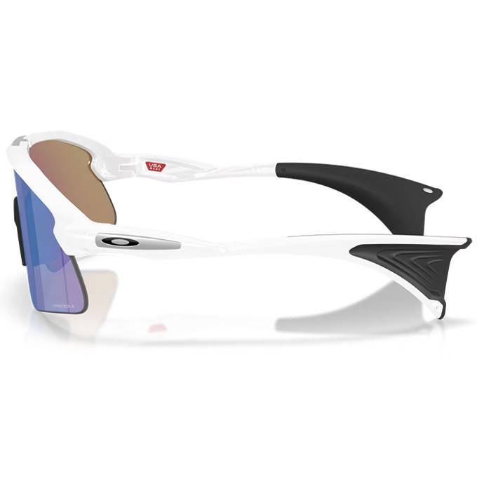 【即日発送可】OAKLEY（オークリー） OO9517-0439 STUNT DEVIL Prizm Sapphire-Matte White ハイブリッジフィット サングラスの画像