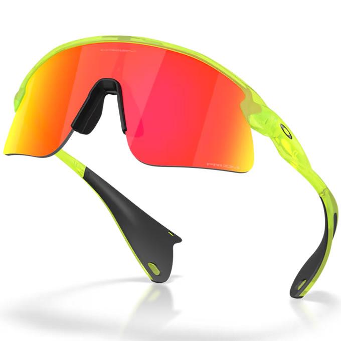 【即日発送可】OAKLEY（オークリー） OO9518-0336 STUNT DEVIL S Prizm Ruby-Matte Uranium ハイブリッジフィット サングラスの画像