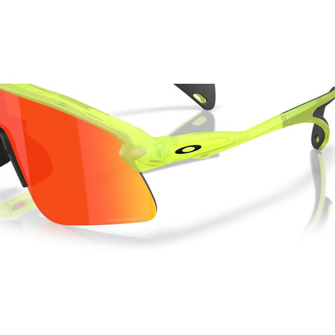 【即日発送可】OAKLEY（オークリー） OO9518-0336 STUNT DEVIL S Prizm Ruby-Matte Uranium ハイブリッジフィット サングラスの画像
