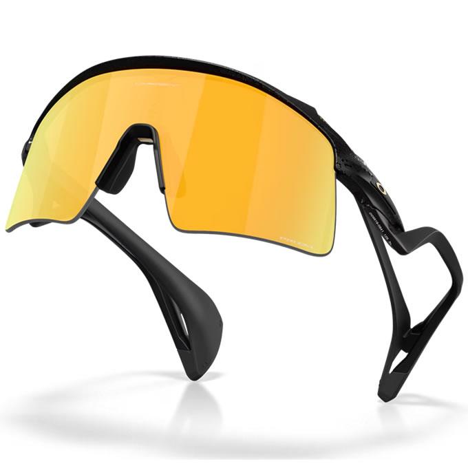 【即日発送可】OAKLEY（オークリー） OO9519-0841 STUNT WING GRIDIRON COLLECTION Prizm 24K-Matte Black Splatter ハイブリッジフィット サングラス 9047の画像