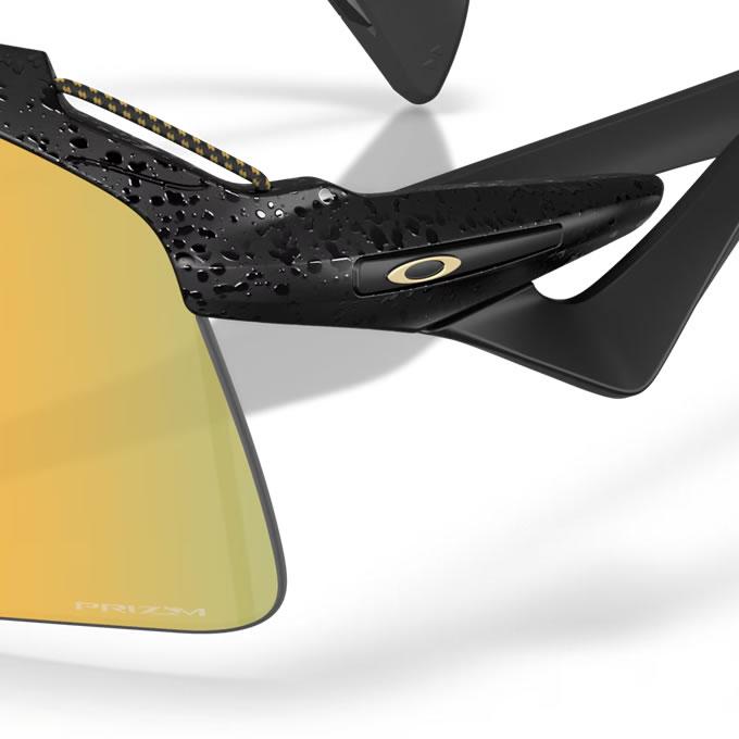 【即日発送可】OAKLEY（オークリー） OO9519-0841 STUNT WING GRIDIRON COLLECTION Prizm 24K-Matte Black Splatter ハイブリッジフィット サングラス 9047の画像
